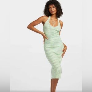 Billabong halter midi dress